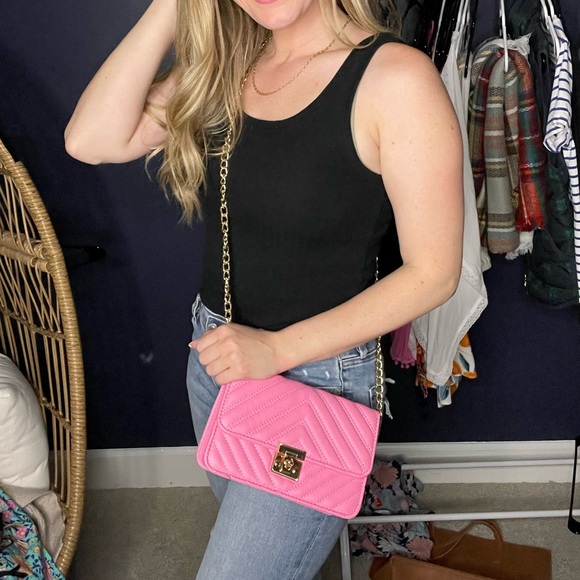 Handbags - Pink bag new with tags